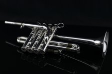 Blackburn Bb/A Piccolo Long Bell Trumpet 4-Valve